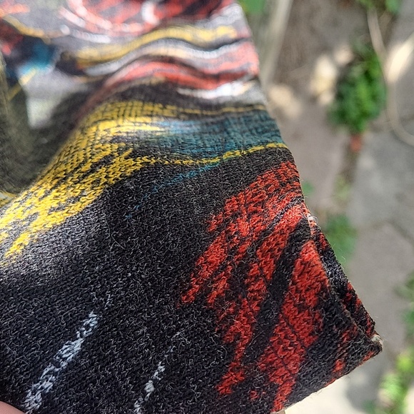 Artsy multicolor A line dress - Picture 4 of 6